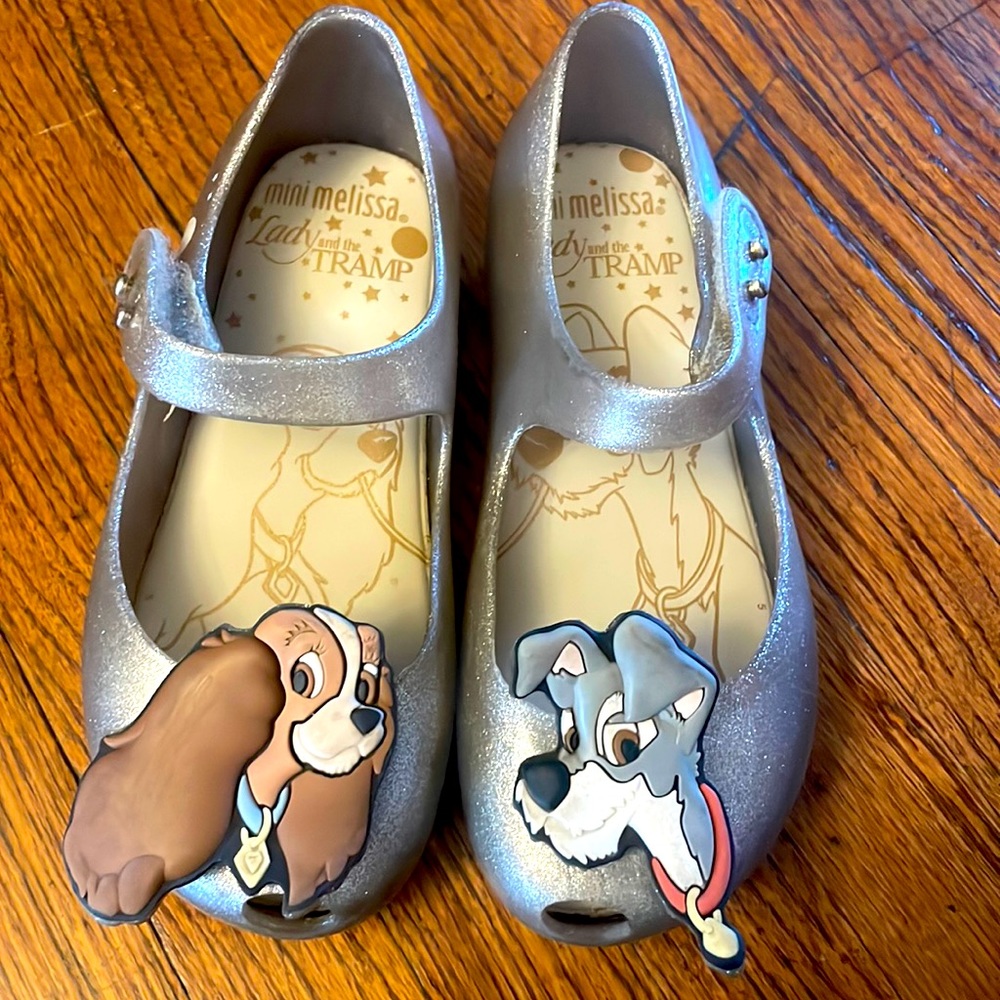 mini melissa toddler lady and the tramp size 10T